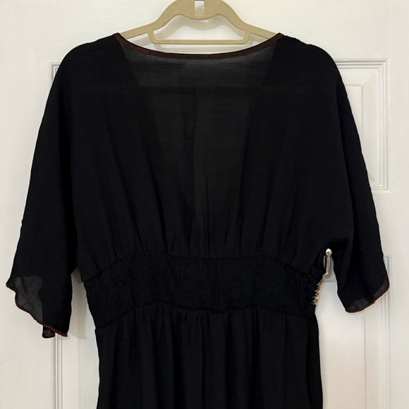 NWT!! Cupshe Boho Grace Maxi Cover-Up in Black - Picture 10 of 15